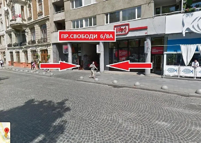 On Svobody Avenue- The Center Of * Lviv